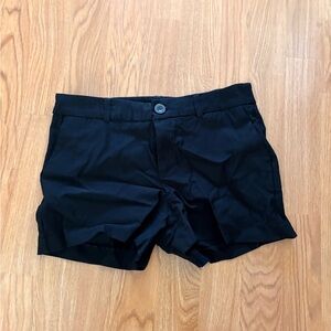 Black professional shorts